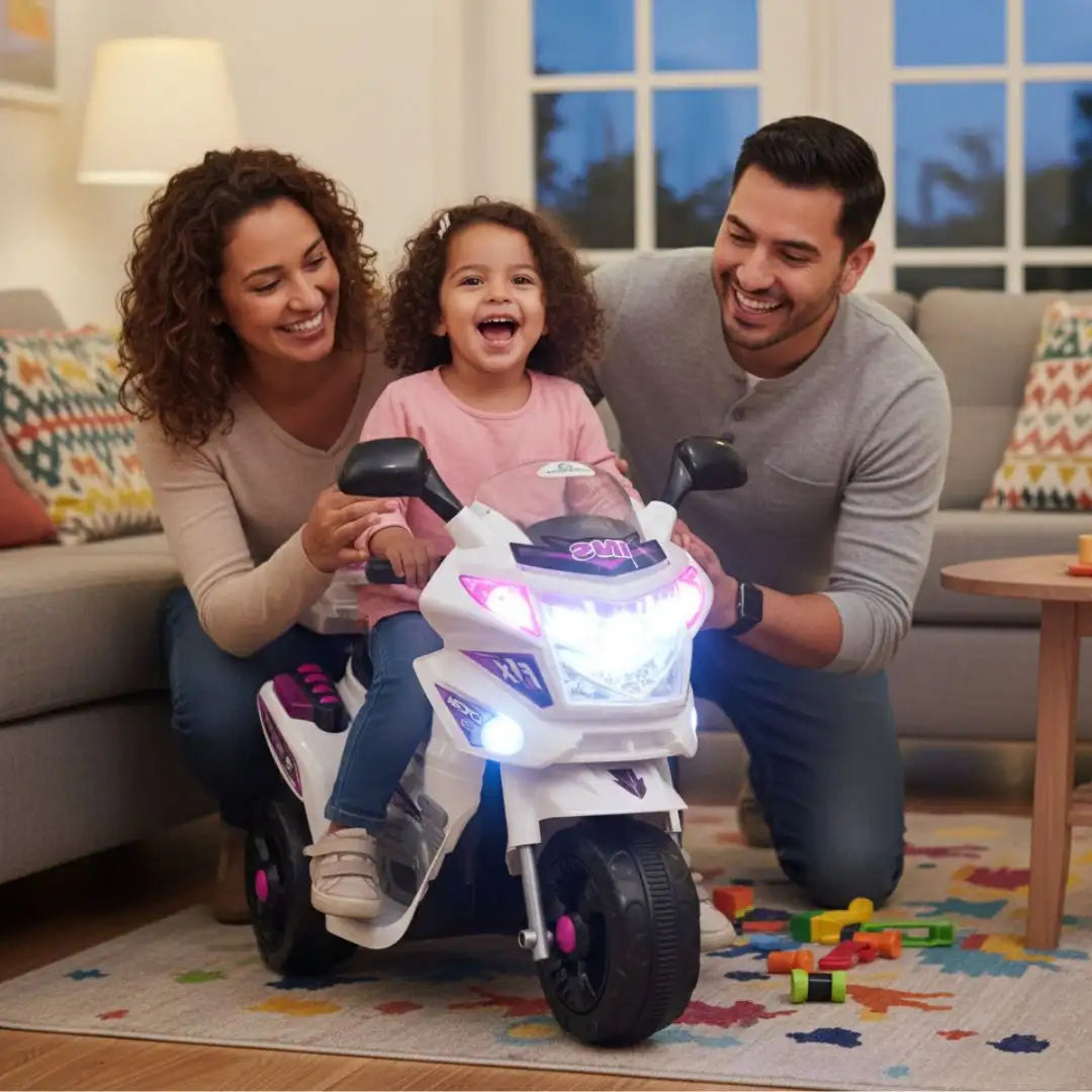 MOTO ELÉCTRICA RECARGABLE®️PARA NIÑOS DE 1 A 3 AÑOS
