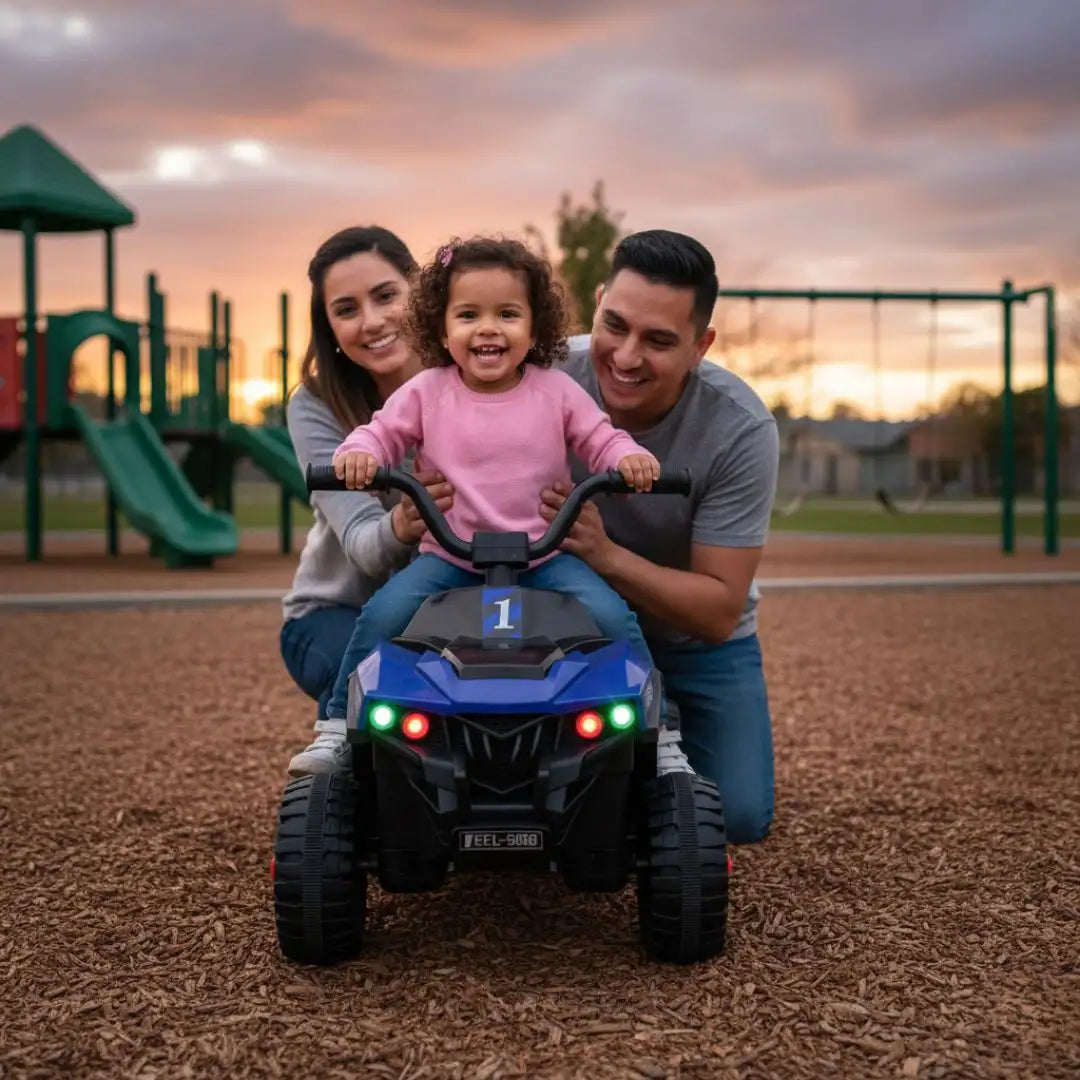 CUATRIMOTO RECARGABLE®️Niños de 1 a 4 años